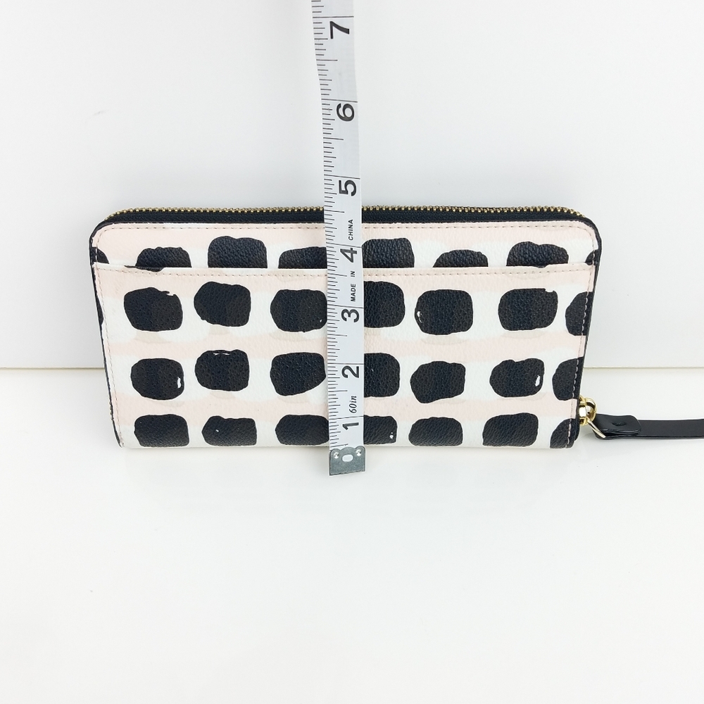 Kate Spade multi color patterned Zip wallet - Picture 6 of 11